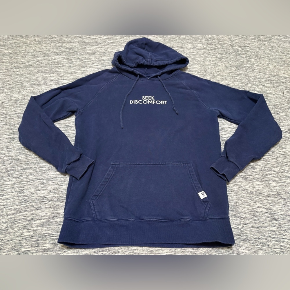 Yes Theory Seek Discomfort Hoodie Mens Small